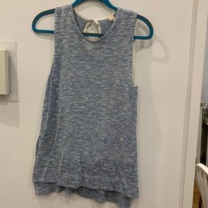 Lazy Sundays Size S Blue Tank